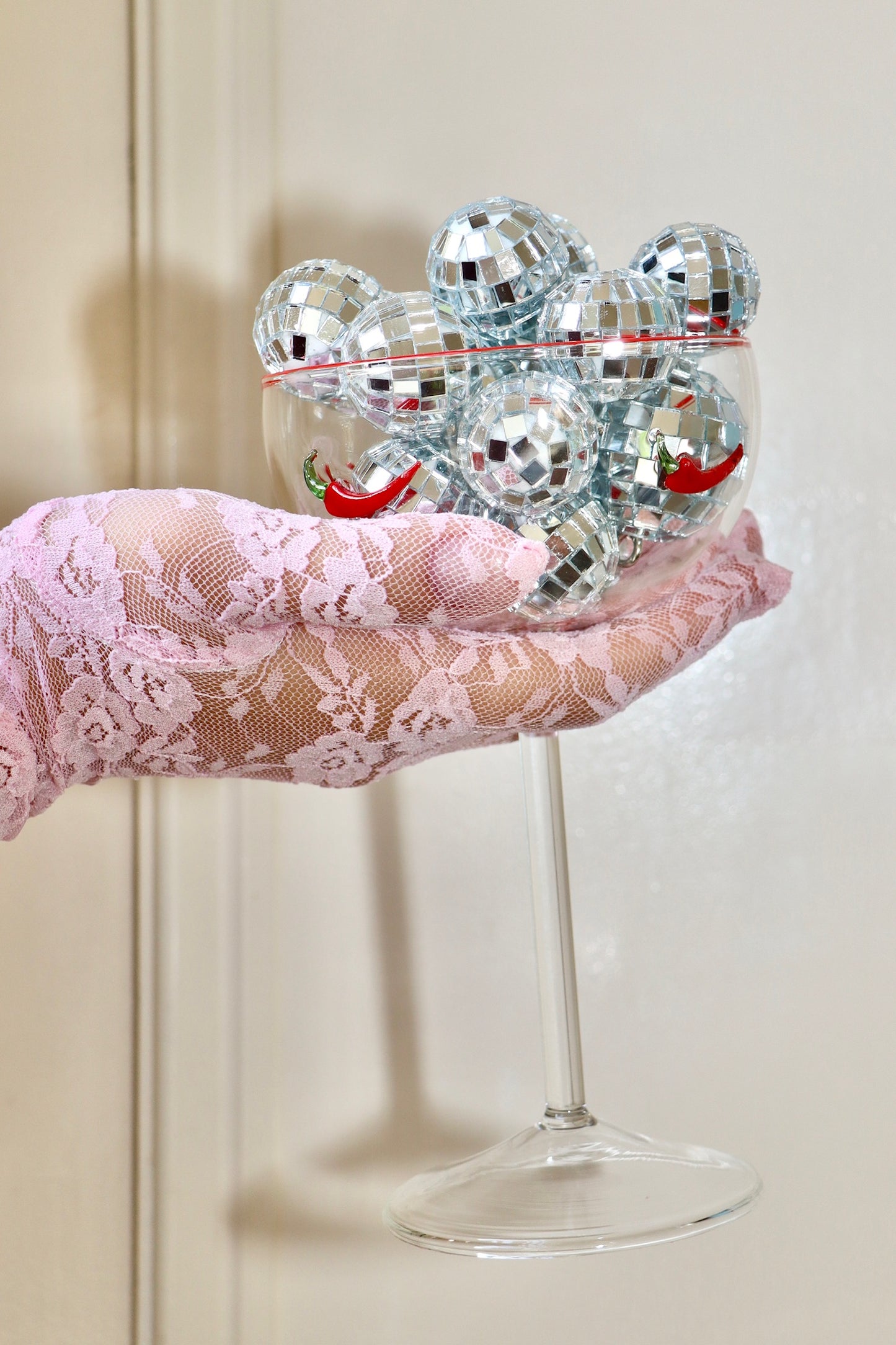 Chili Cocktail Glass set of two