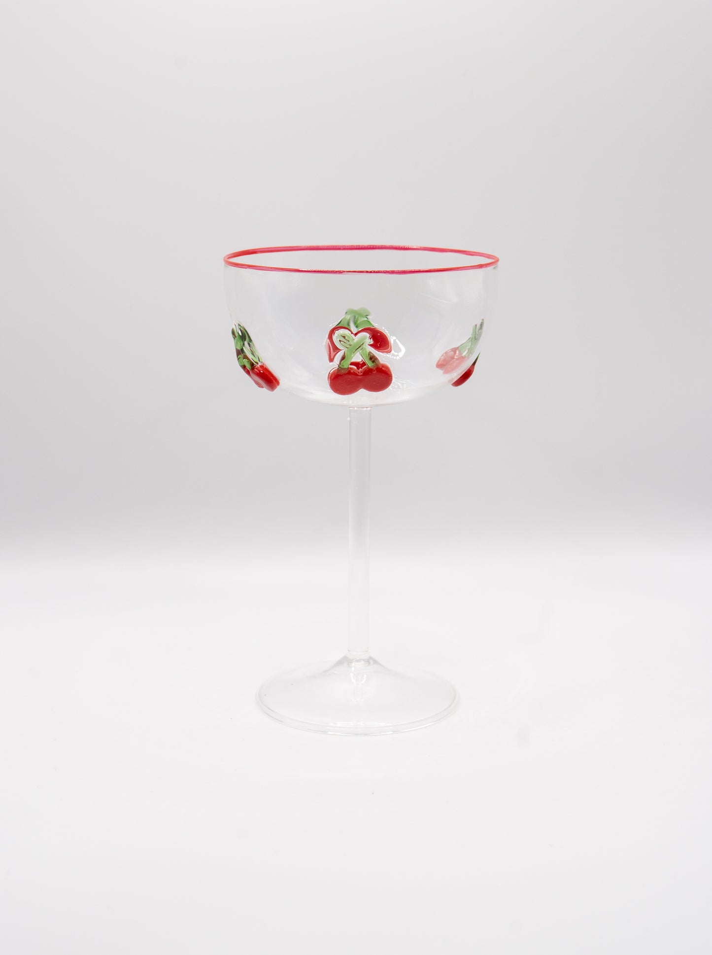 Cherry Cocktail Glass Set of two