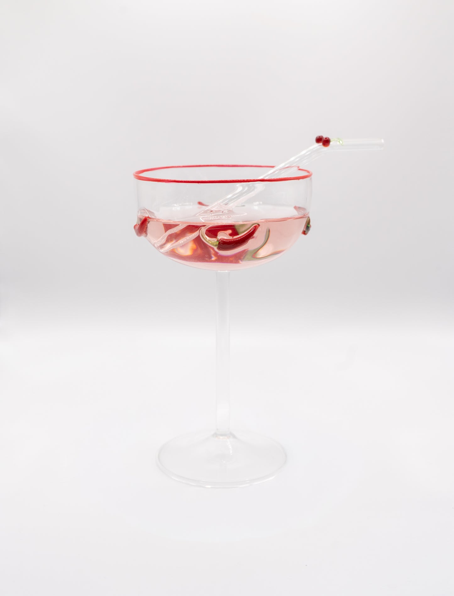 Chili Cocktail Glass set of two