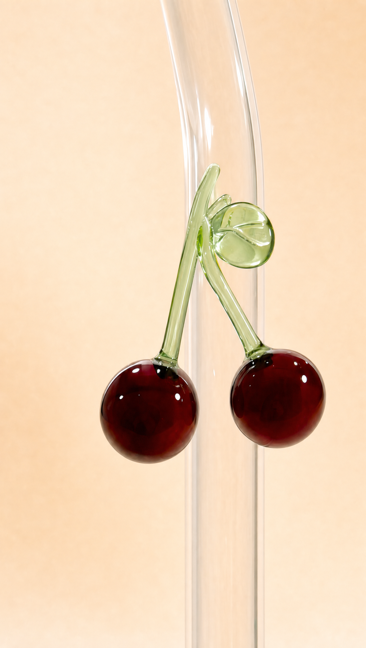 Cherry & Chili straw set of four