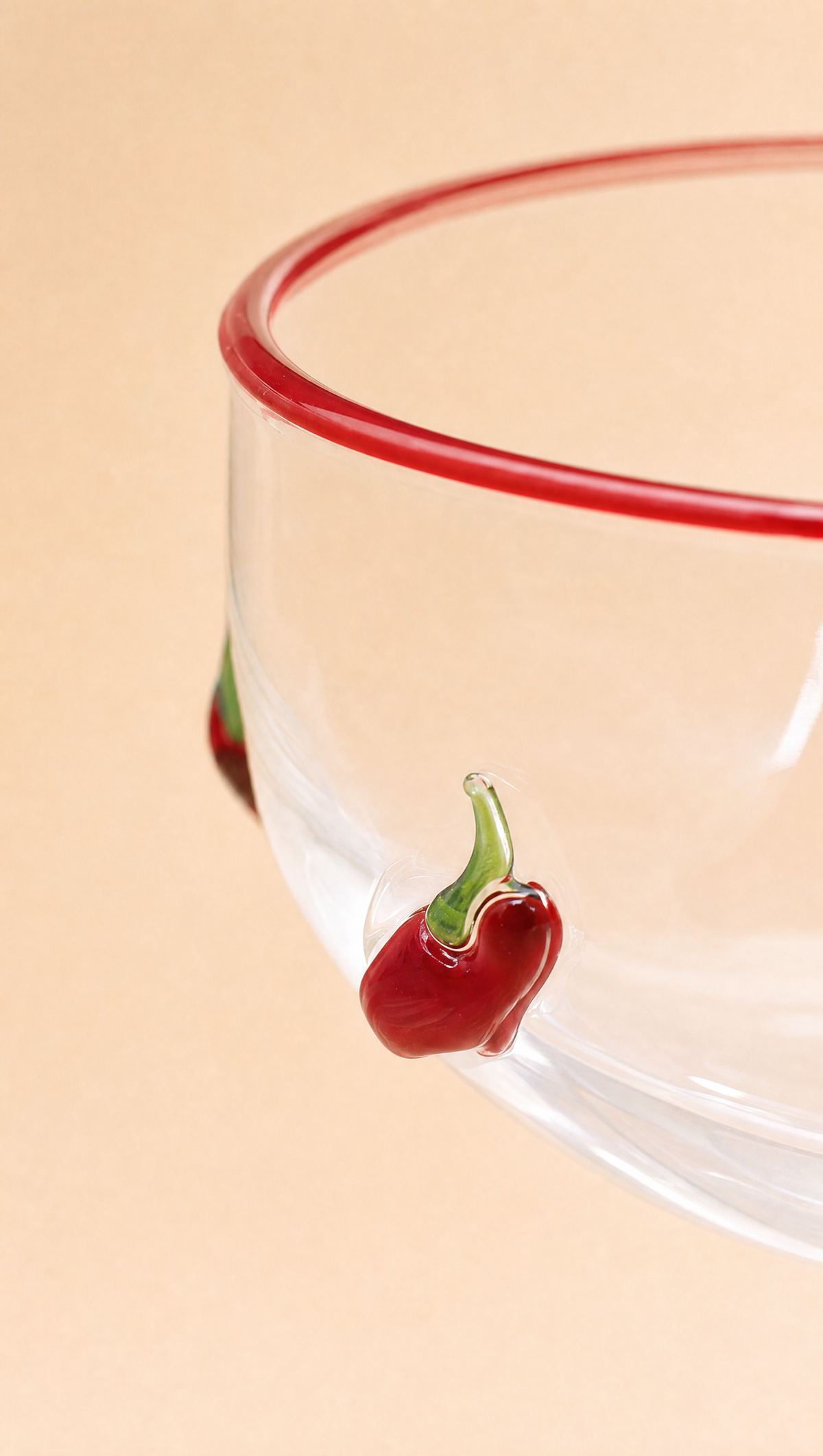 Chili Cocktail Glass set of two